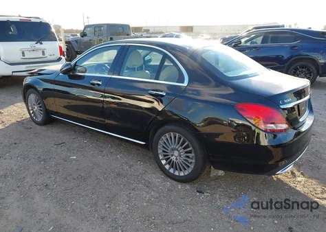 2016 Mercedes-Benz C 300 Luxury 4Matic from USA, damaged, VIN 55SWF4KB1GU137280